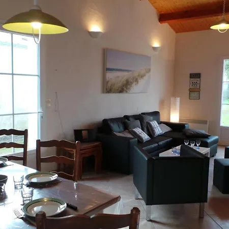 Tatil Evi Maison Lumineuse Avec Jardin Clos, A 400m De La Plage, Pour 8 Personnes, Secteur Calme - Fr-1-224b-22 *
